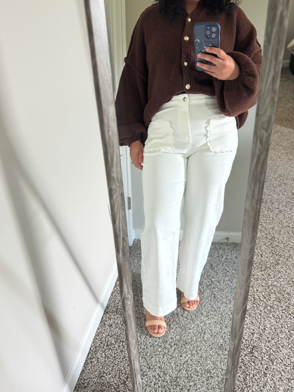 White jeans