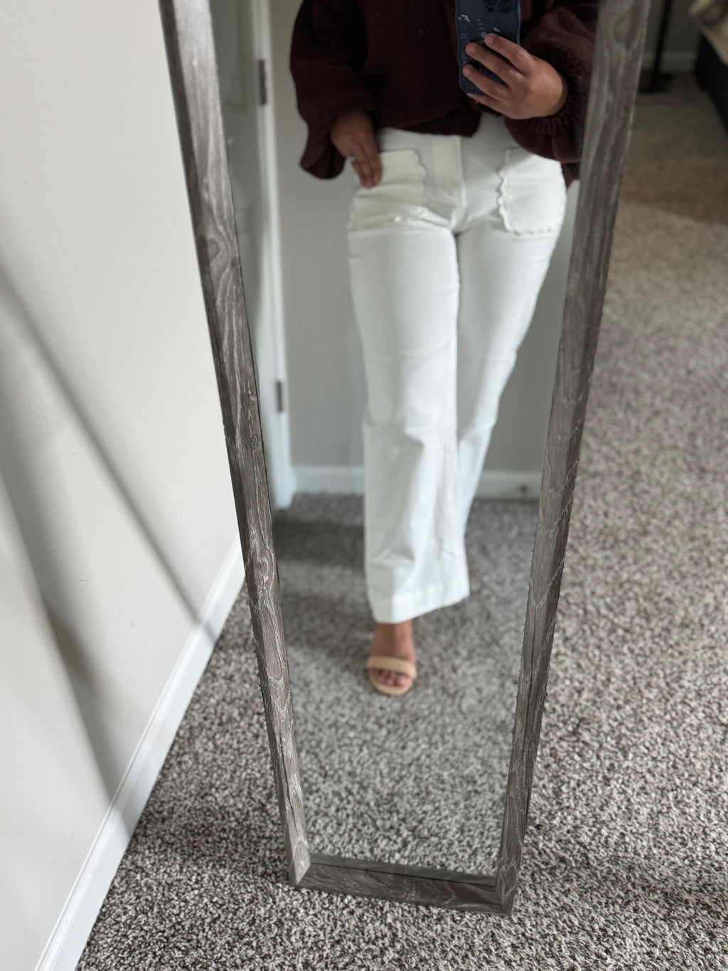White jeans