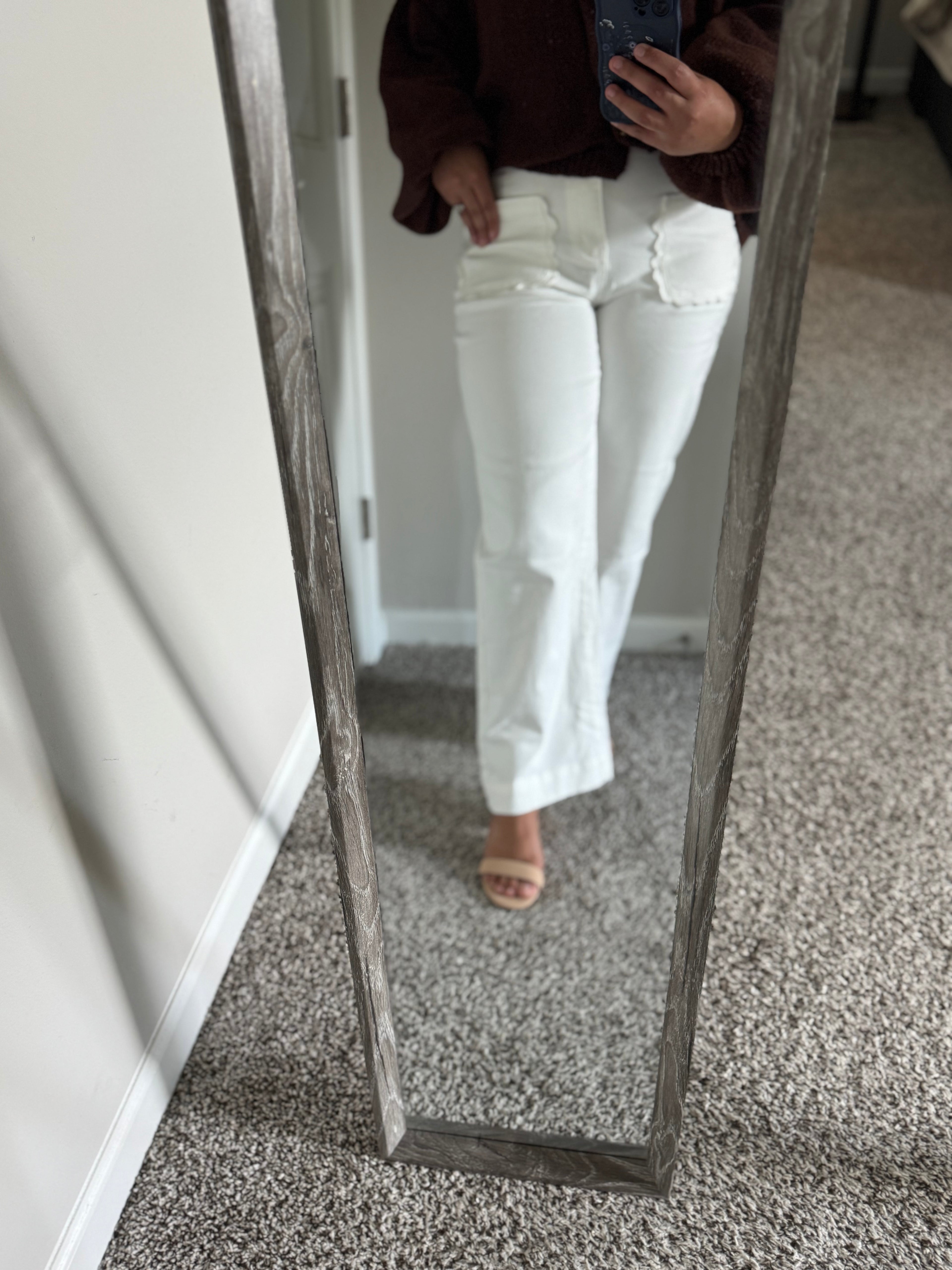 White jeans