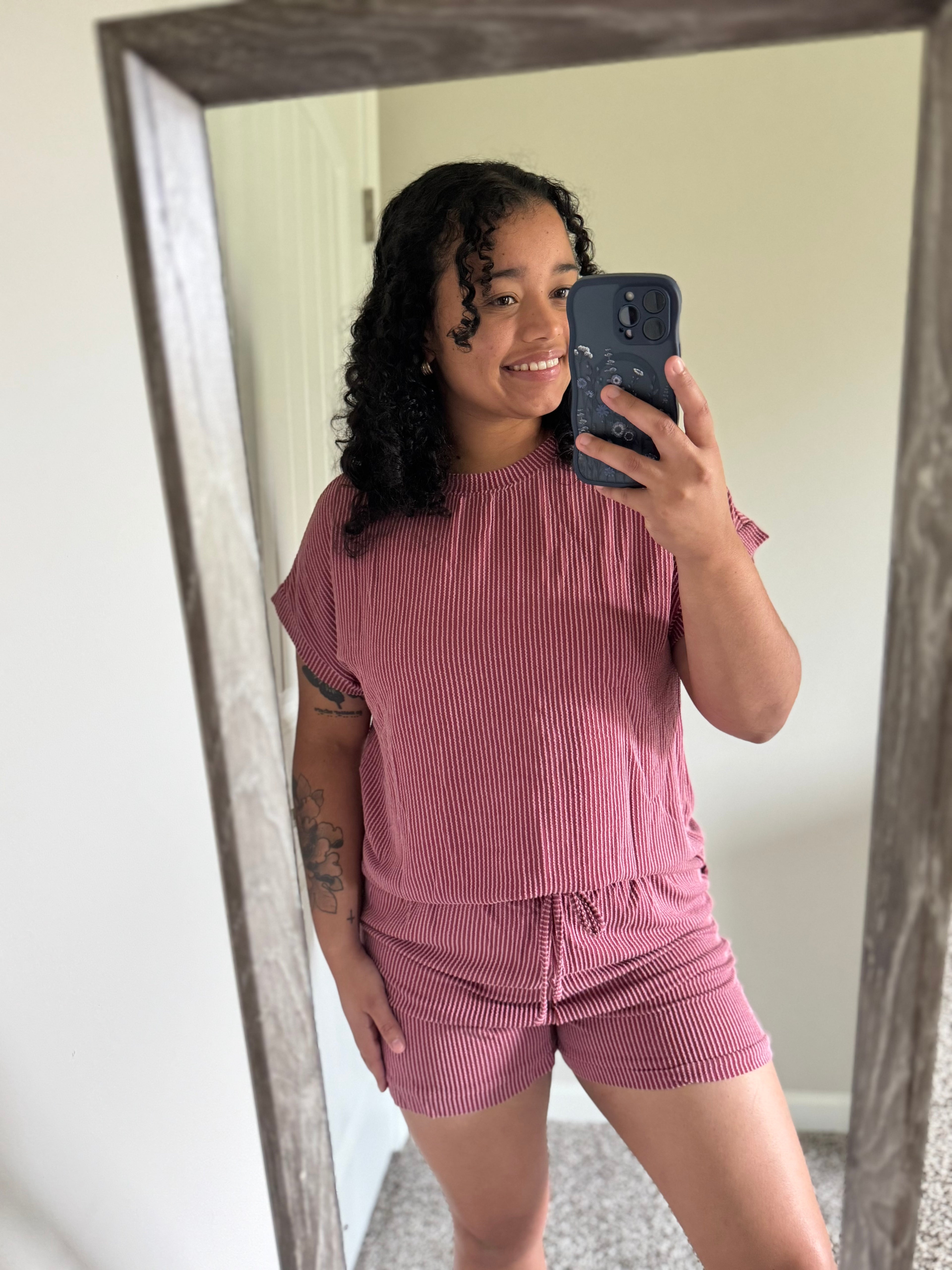 Burgandy set