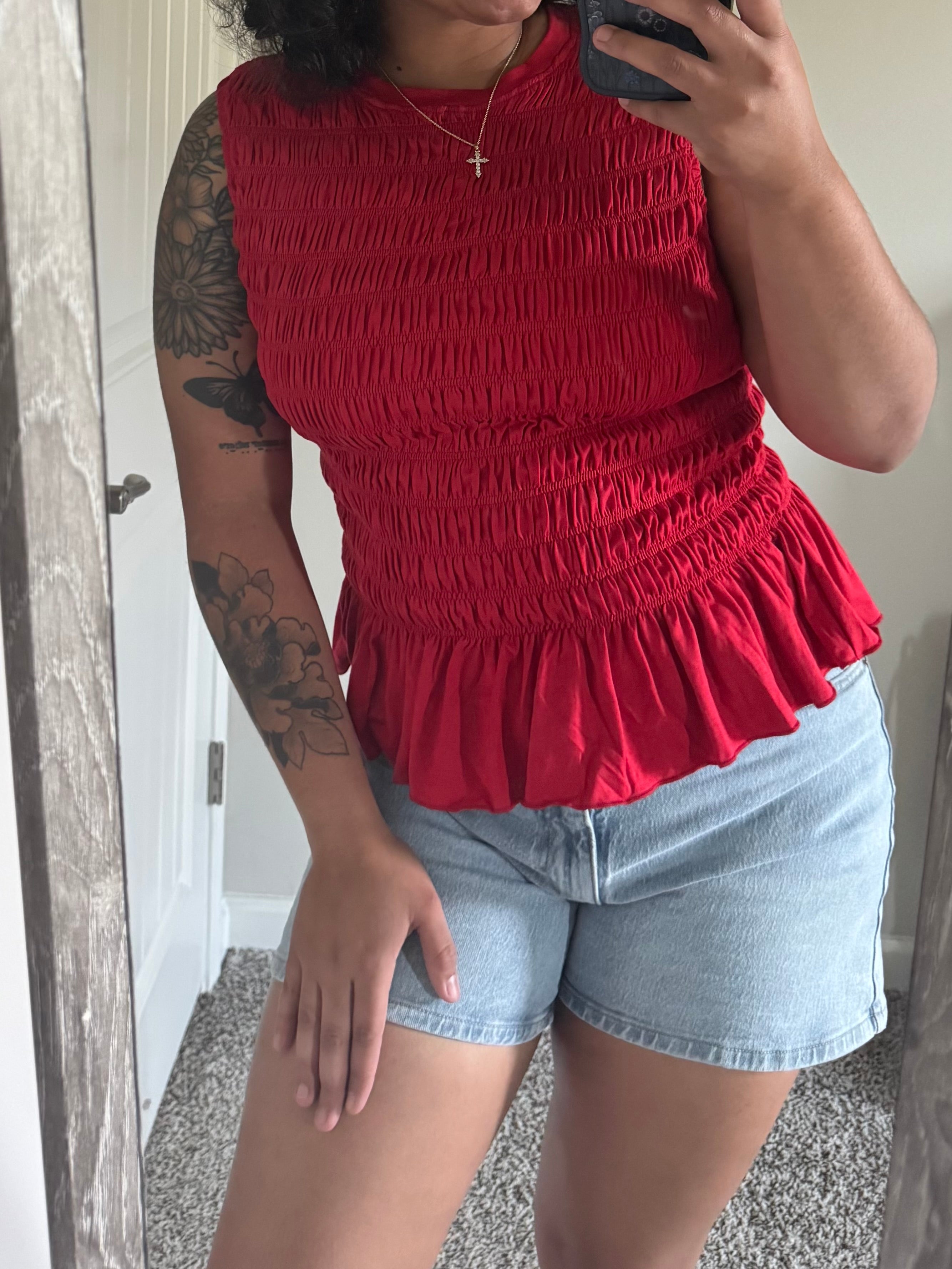 Red Tank top