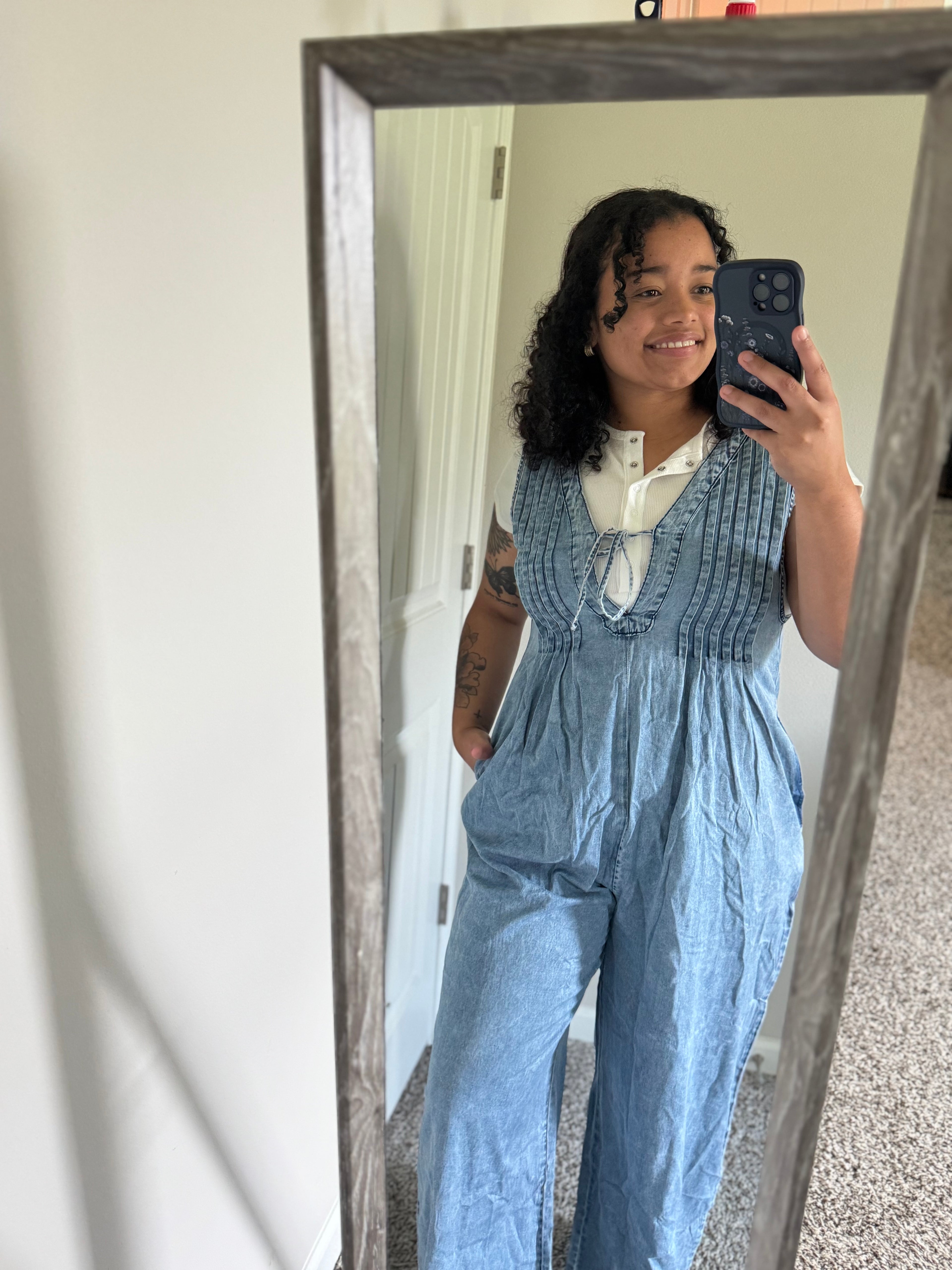Jean jumpsuit