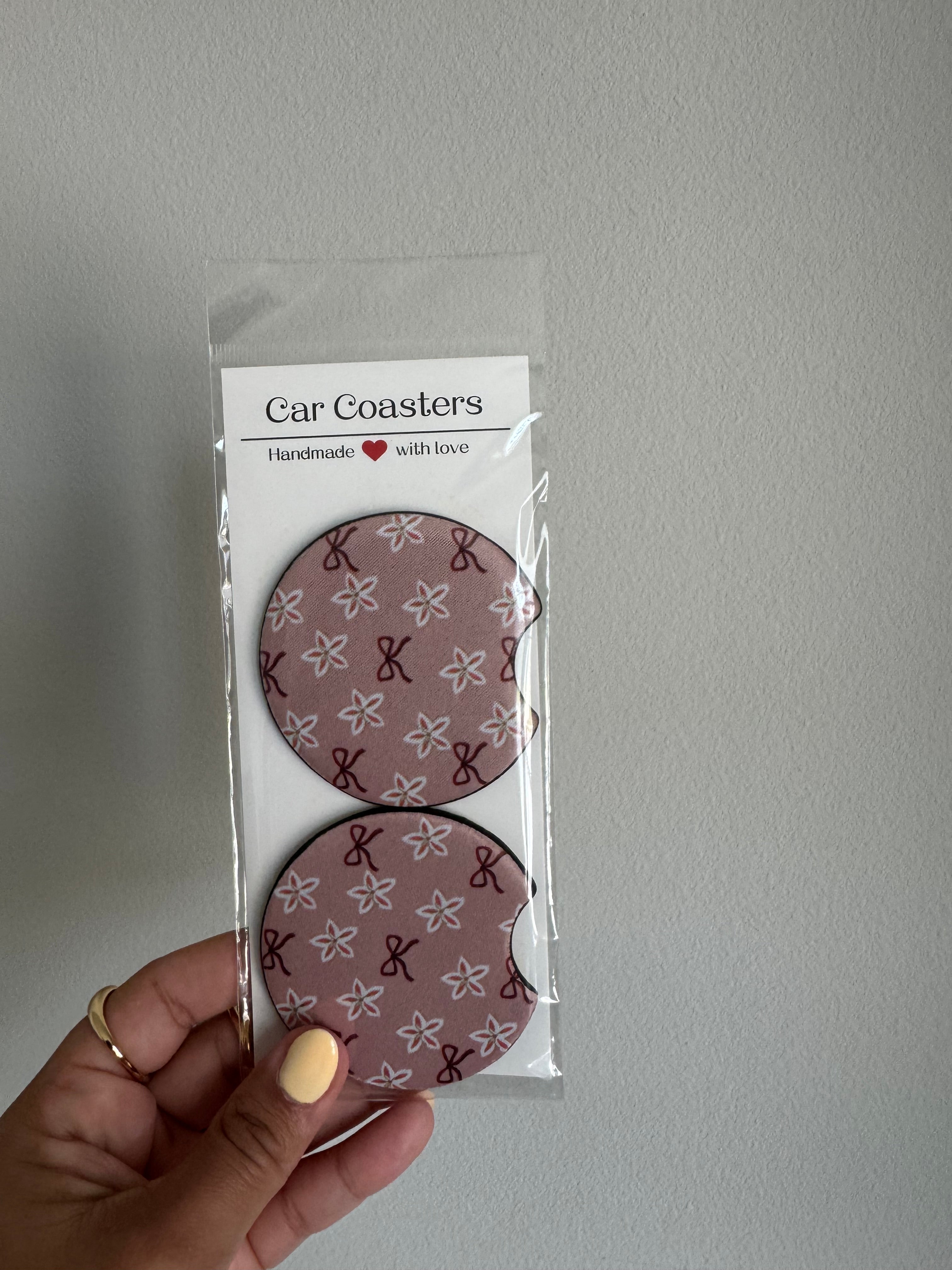 Car coasters set of 2