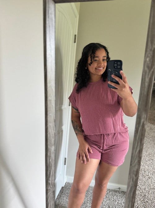 Burgandy set
