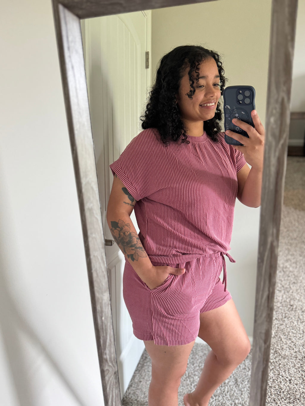 Burgandy set
