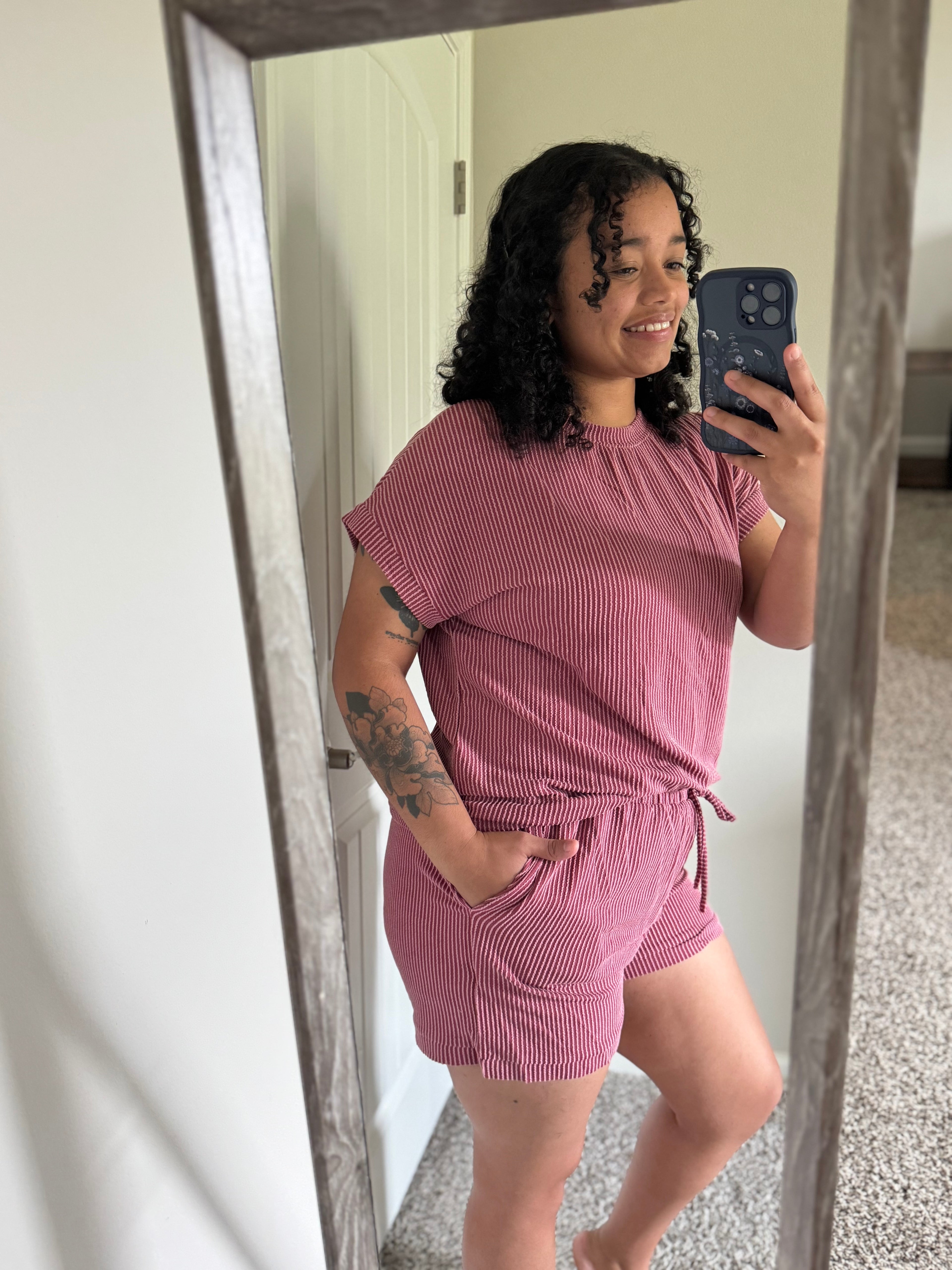 Burgandy set
