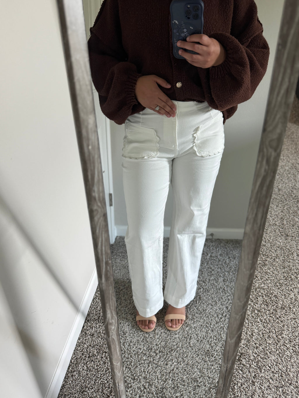 White jeans