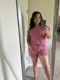 Burgandy set