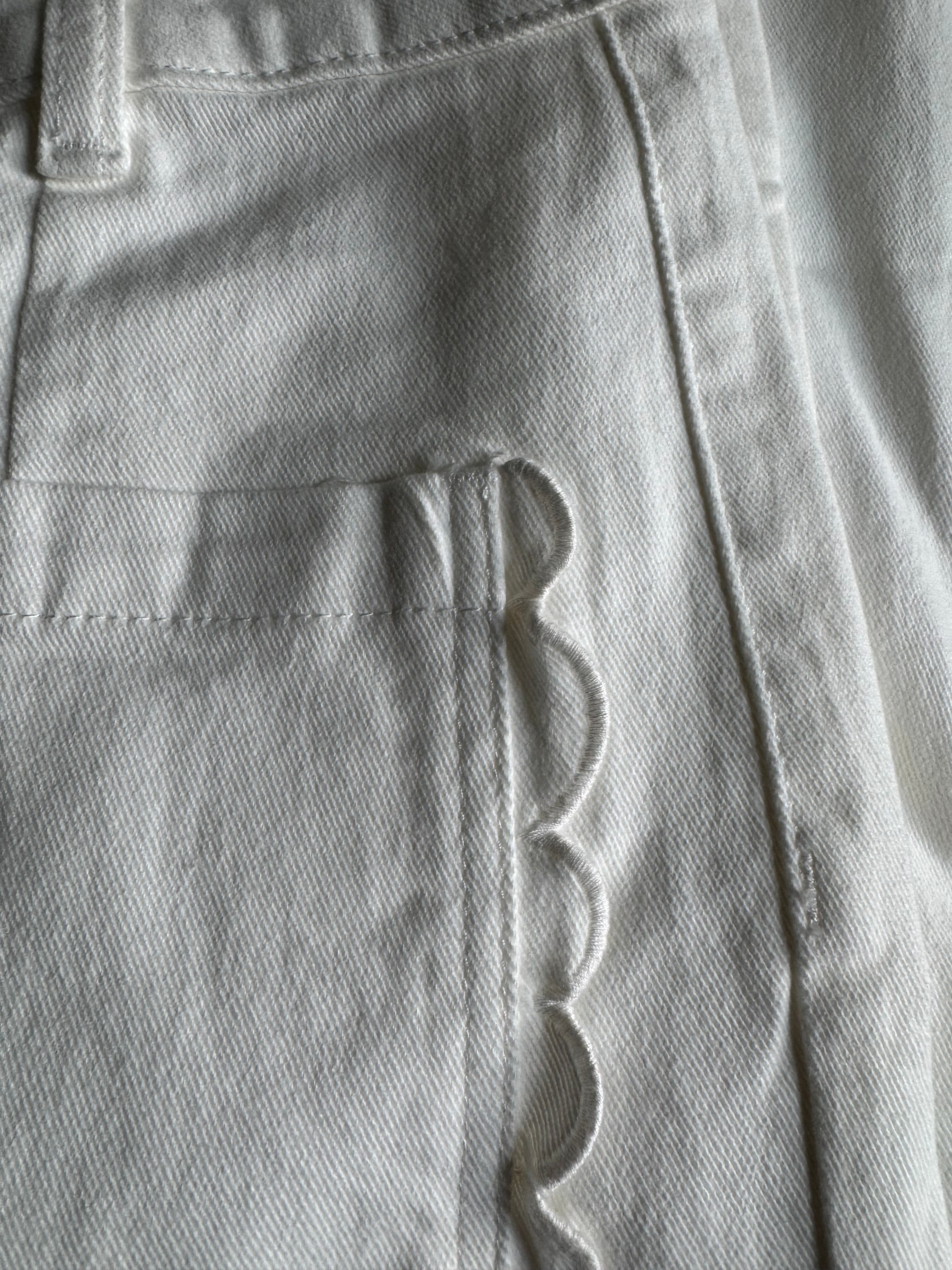 White jeans