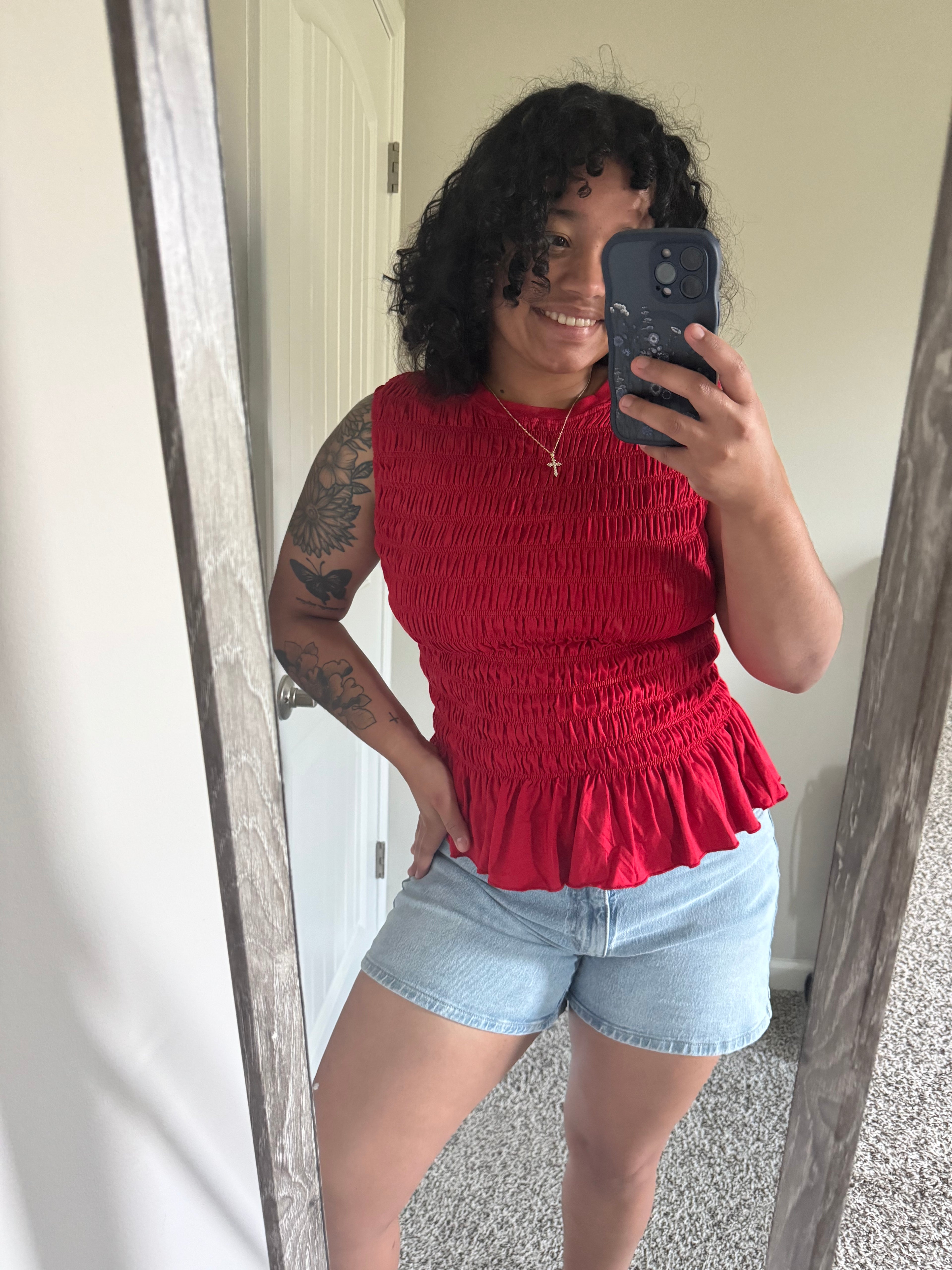 Red Tank top