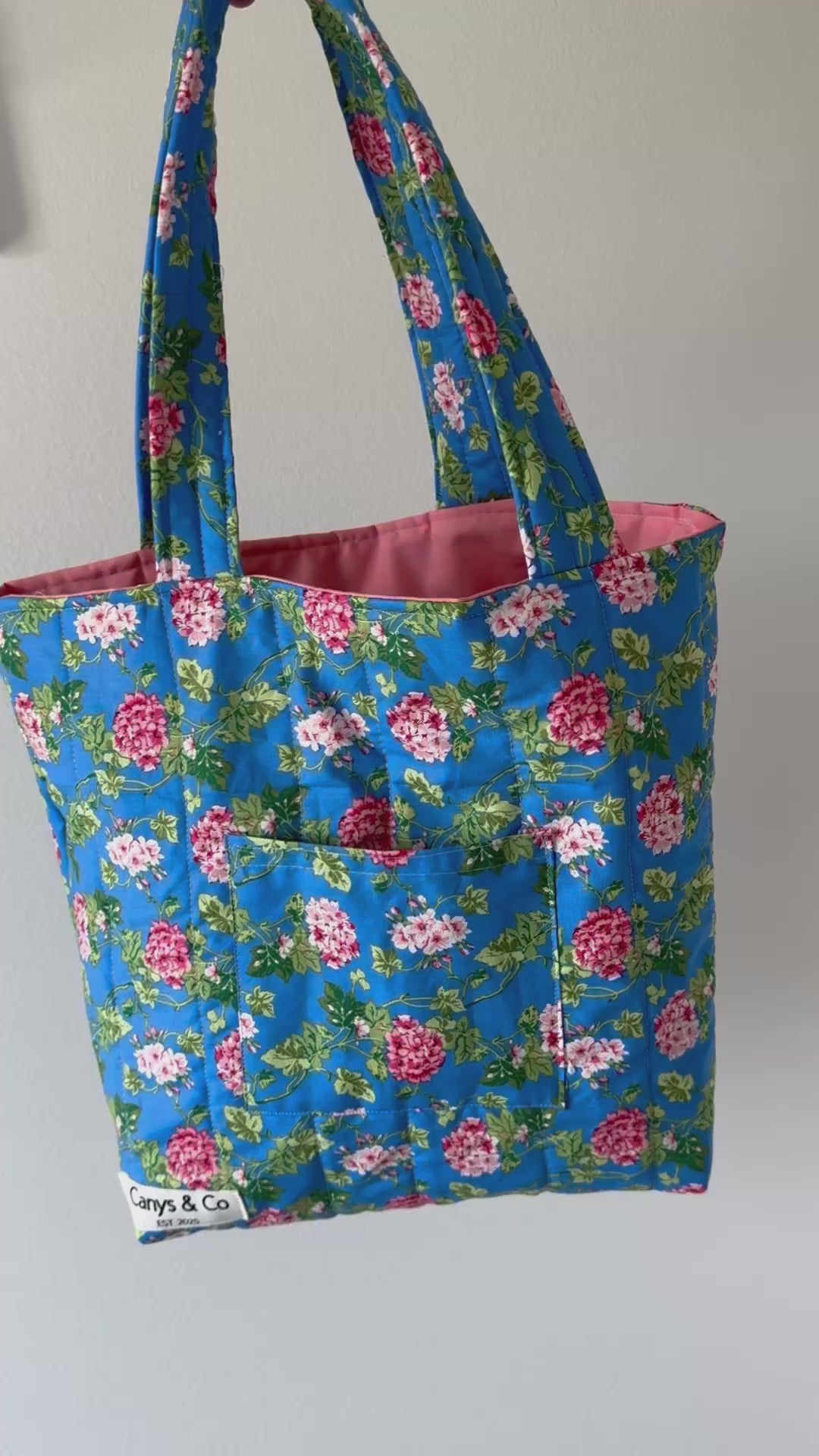 Hydrangea tote bag